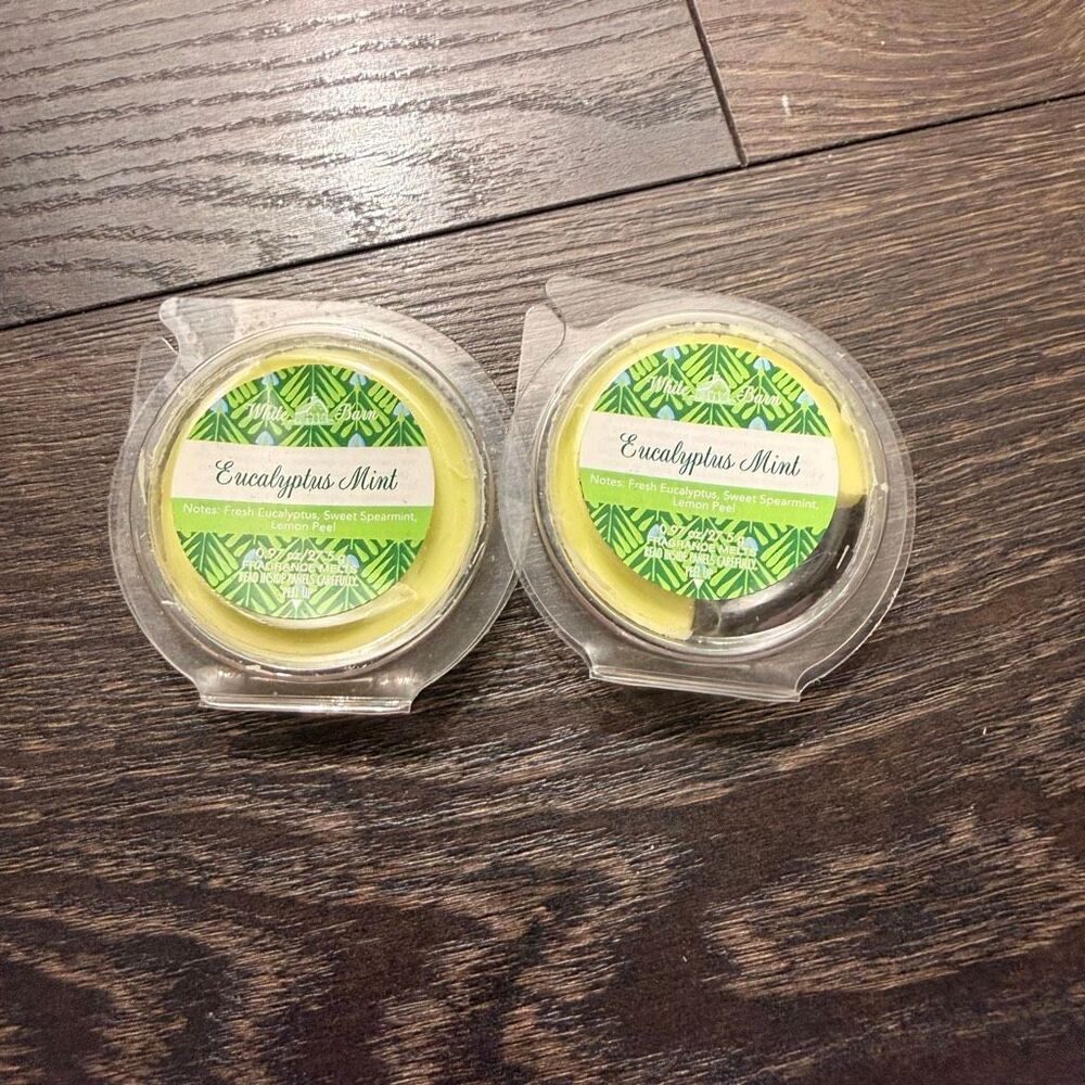 2 Bath & Body Works Eucalyptus Mint Wax Melts